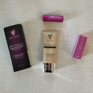 Younique BB Flawless Bisque + Lip bonbons
